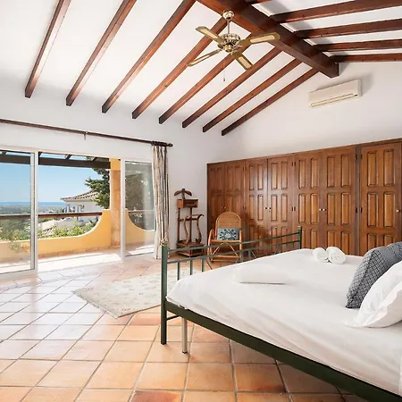 Βίλα Private Villa With Panoramic Sea Views From Faro To Albufeira, Private Pool, Sleeps 10 Almancil