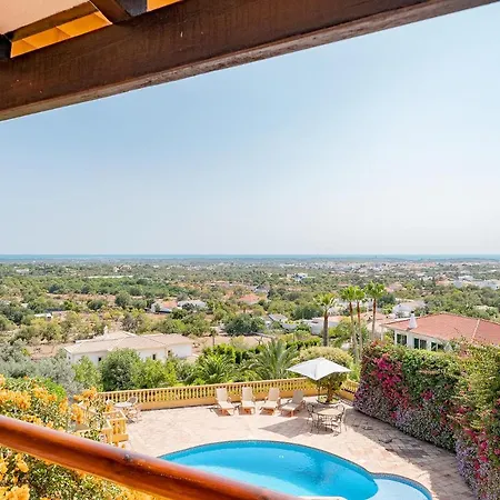 Private Villa With Panoramic Sea Views From Faro To Albufeira, Private Pool, Sleeps 10