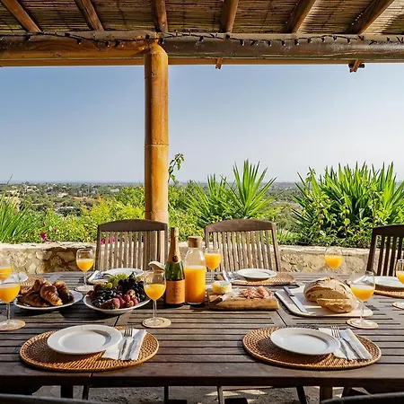 Вилла Private Villa With Panoramic Sea Views From Faro To Albufeira, Private Pool, Sleeps 10 *