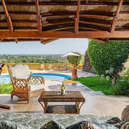 Вилла Private Villa With Panoramic Sea Views From Faro To Albufeira, Private Pool, Sleeps 10